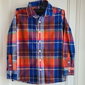 Land's  End Boys long sleeve  Shirt